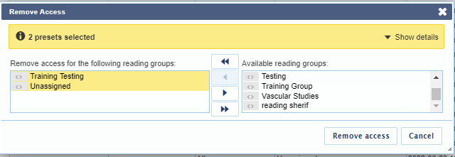 Manage Preset Favorites – Studycast Support